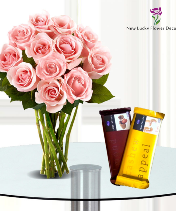 Sweet Adoration-Roses and Chocolates