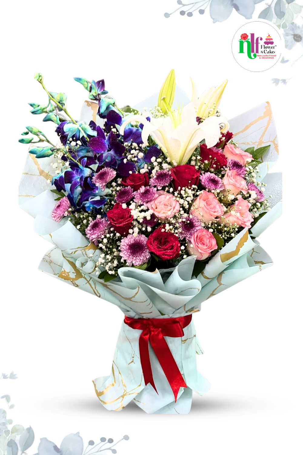 Mixed Lily Bouquet